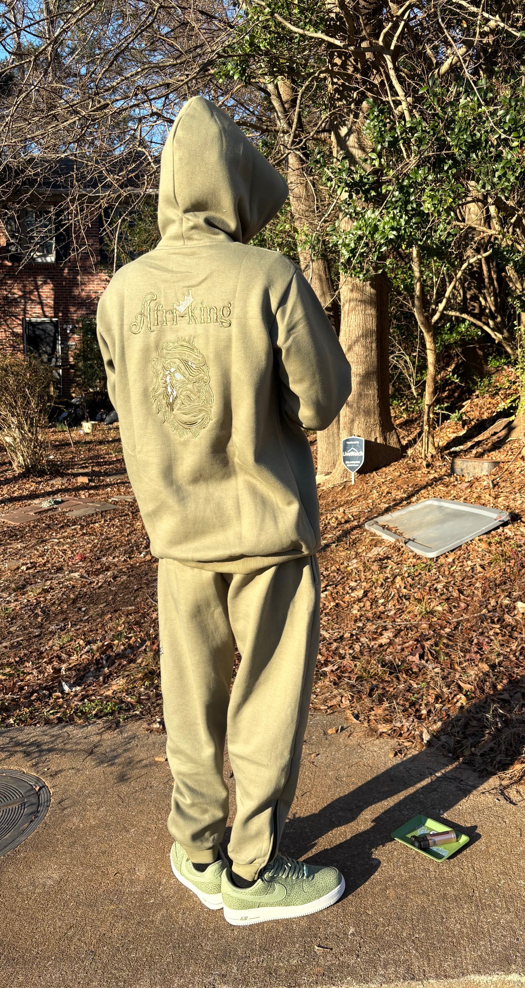 Gorilla pullover hoodie set