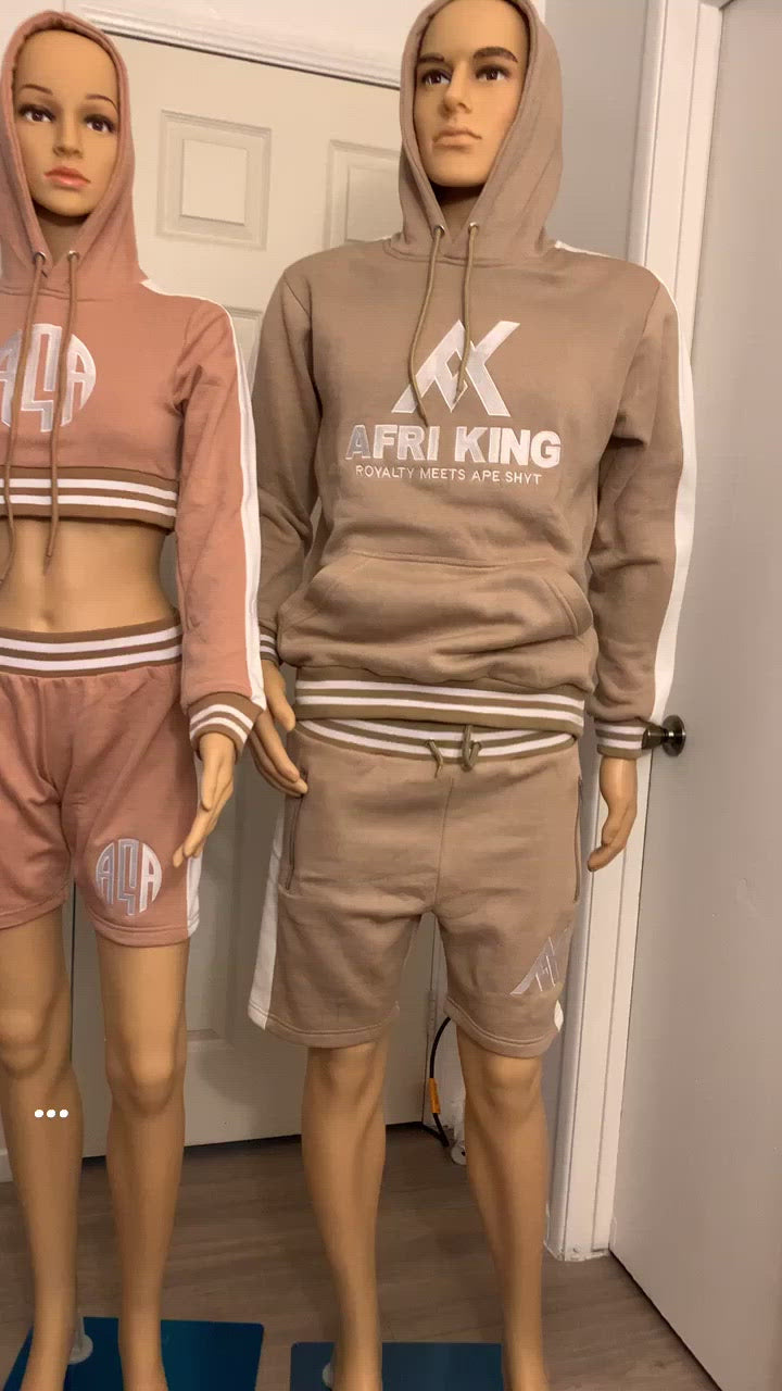 AK SHORT HOODIE SET