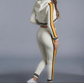 CROP TOP LONG HOODIE SET