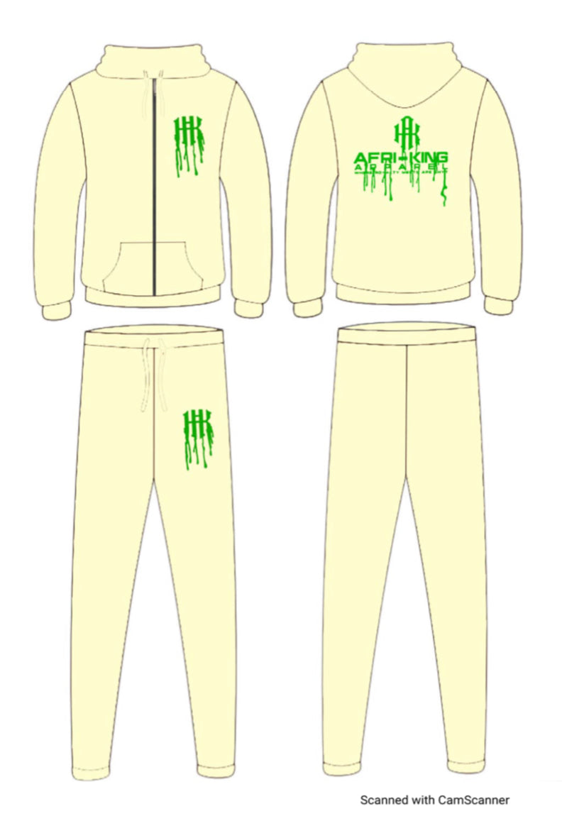 ROYAL CREAM EDITION SWEATSUIT SET