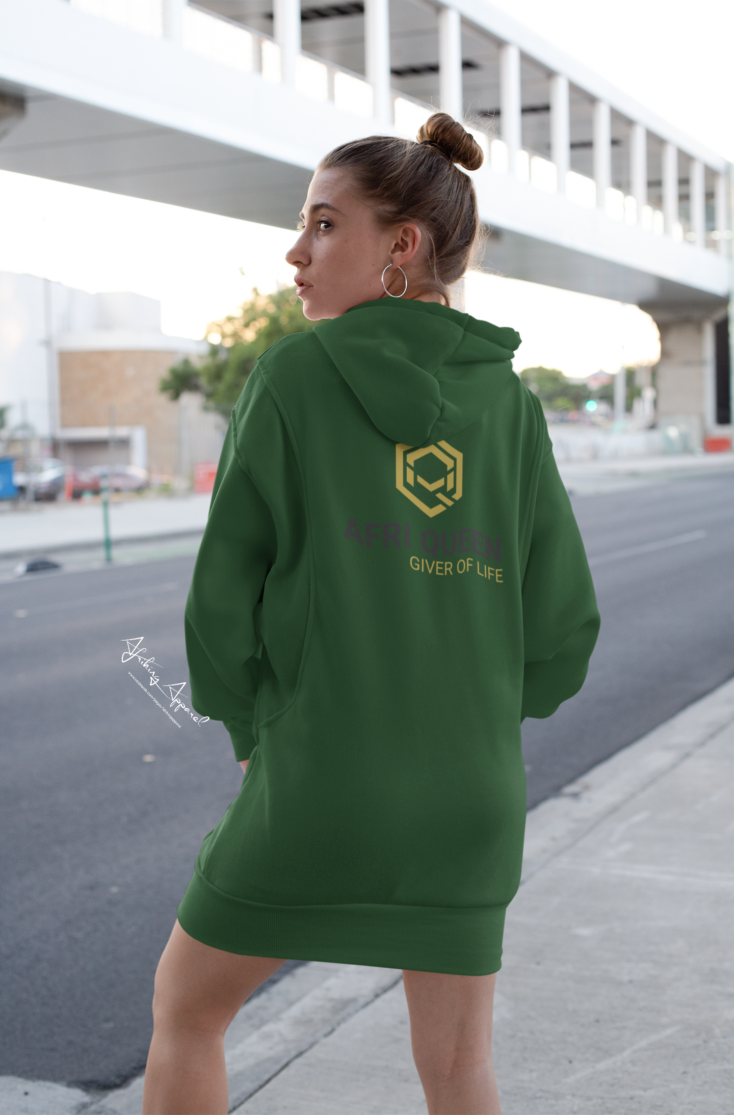 AQ HOODIE DRESS